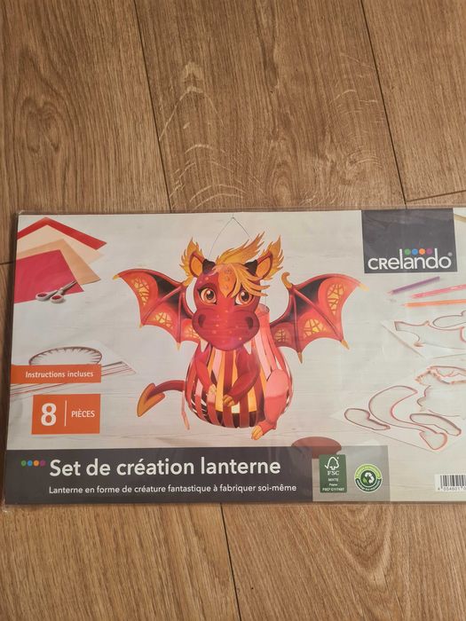 Zestaw kreatywny Lampion Smok