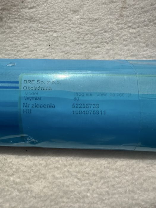 Próg uniwersalny DRE 80 cm – listwa progowa