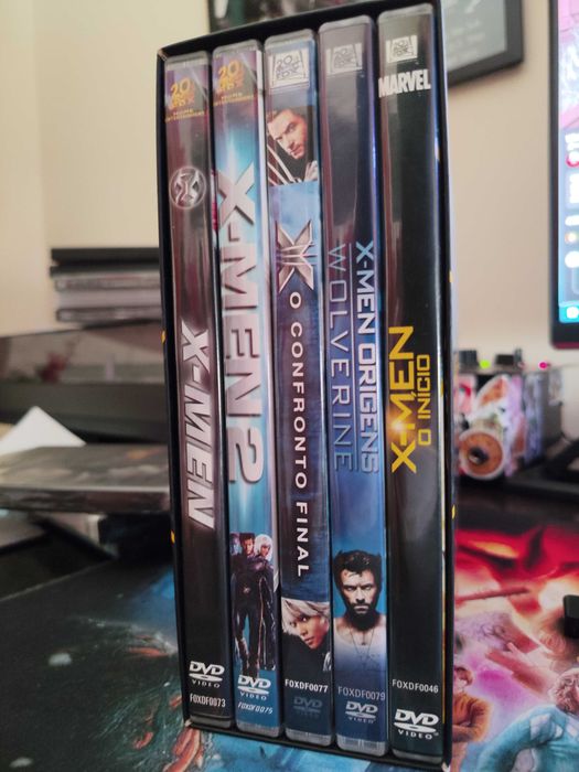Coleção Completa X-Men – 5 DVDs