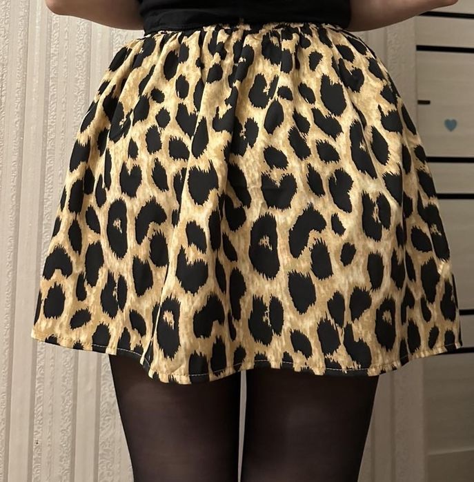 Юбка леопардовая юбка для фотосессии женская юбка