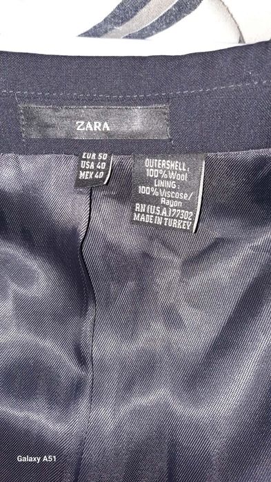 Garnitur męski Zara 50