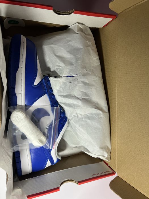 Nike Dunk Low Kentucky niebieski biały blue white