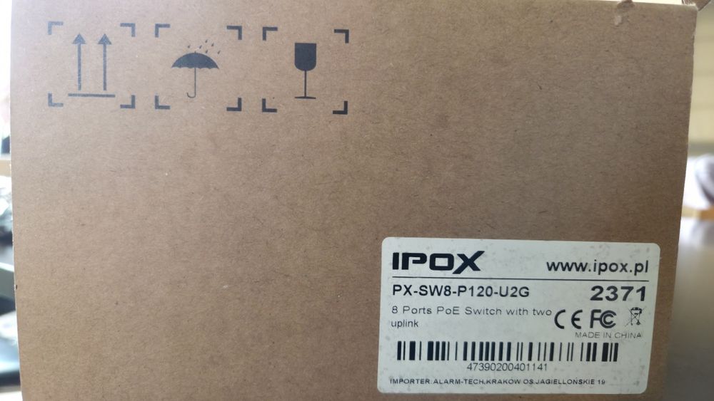 IPOX PX-SW8-P120-U2G switch