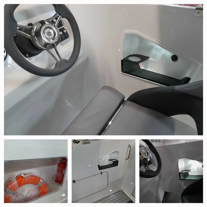 Łódź motorowa, kabinowa SCALAR 560