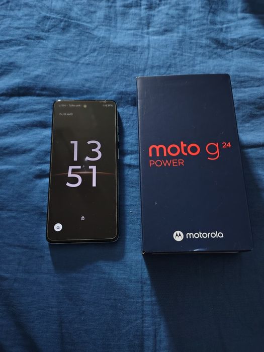 Moto g24 power  niebieski