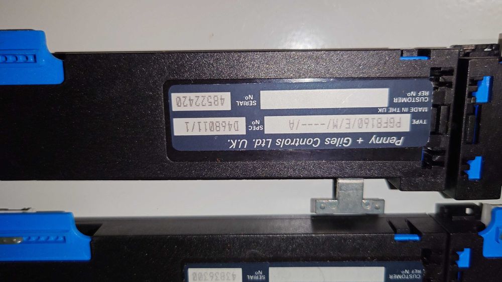 Faders Penny and Giles P&G PGF 8160 e 8120