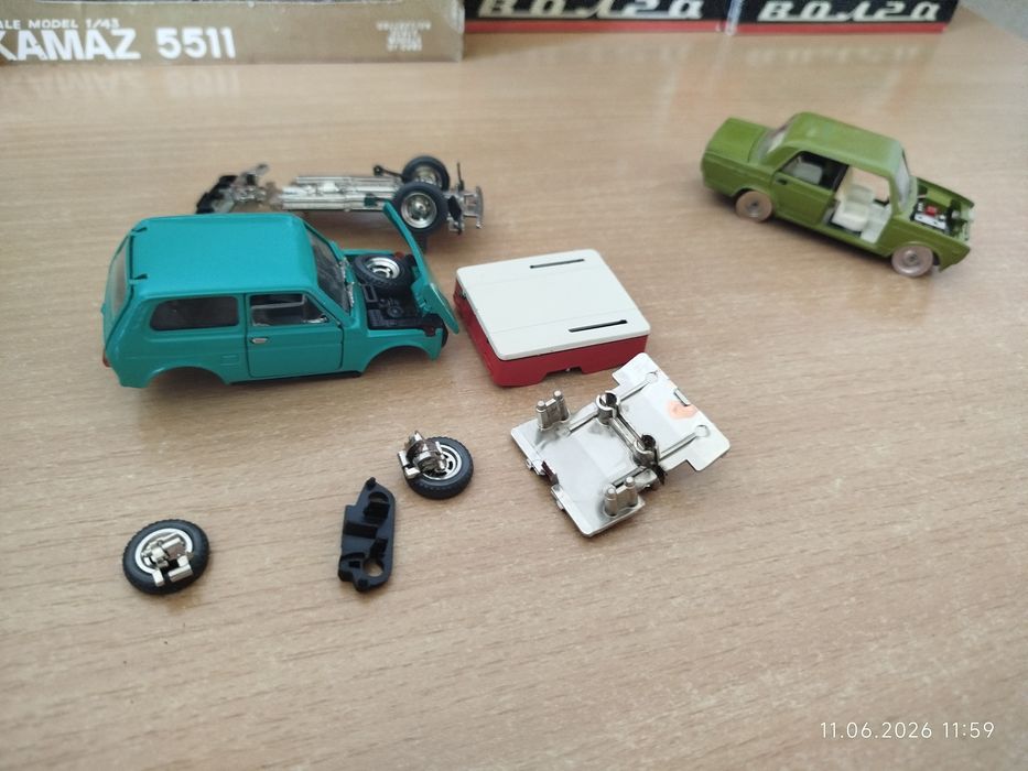 Модели машин СССР 1:43