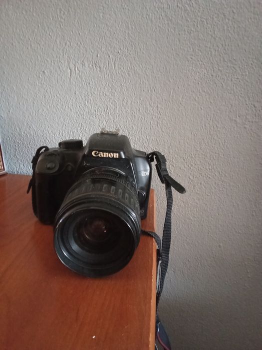 Conon EOS + lente 28-80mm ultrasonic