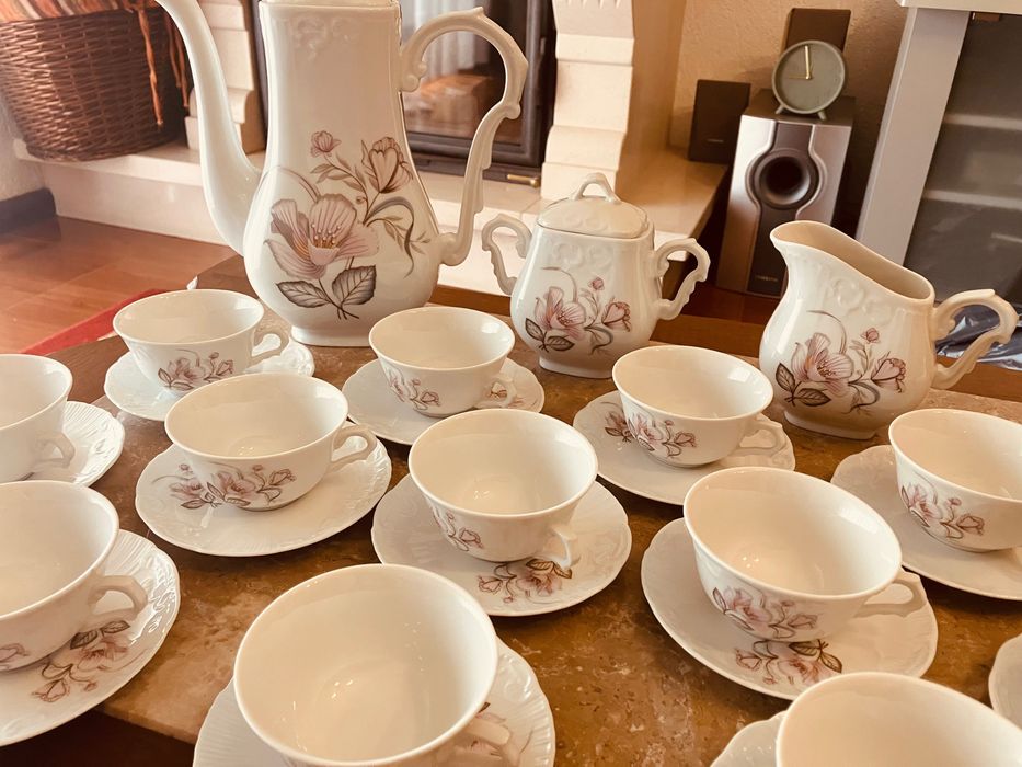 Conjunto de chá vista alegre novo