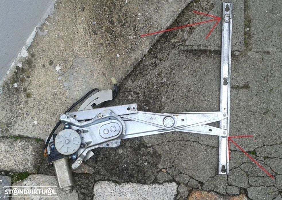 roda guia para elevador dos vidros Rover 25
