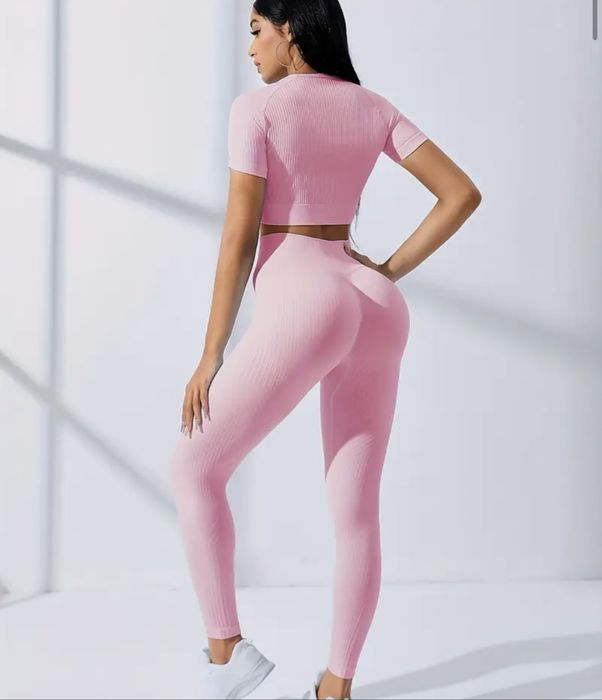 Спортивный костюм , розовый