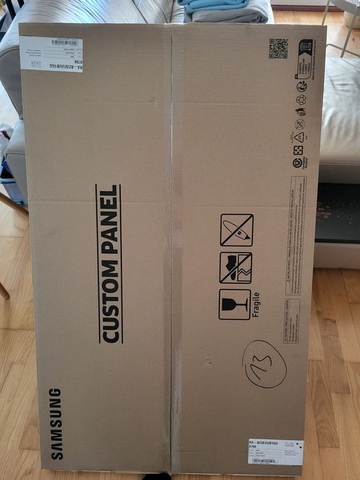 Nowy panel górny do lodówki Samsung bespoke o wys. 1,85m (grafitowy)