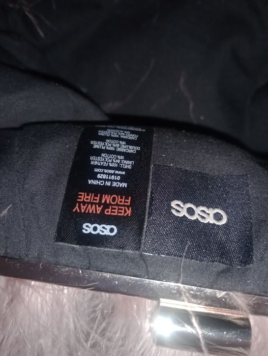 Torebka z piór Marabuta Asos