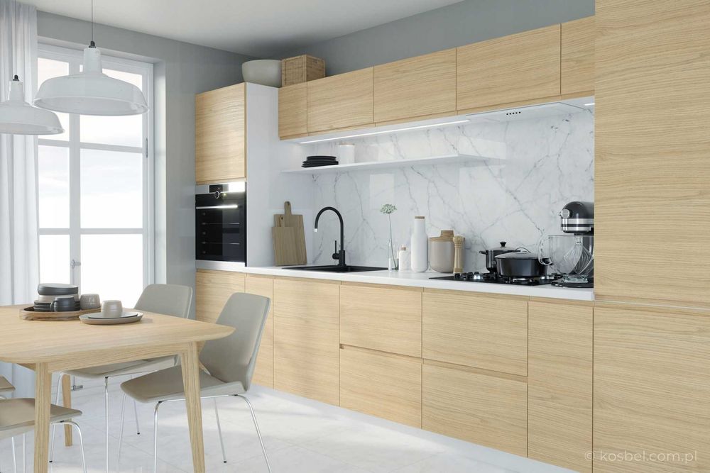 Kuchnia MADERA meble, szafki kuchenne mat TRANSPORT wycena [SK]