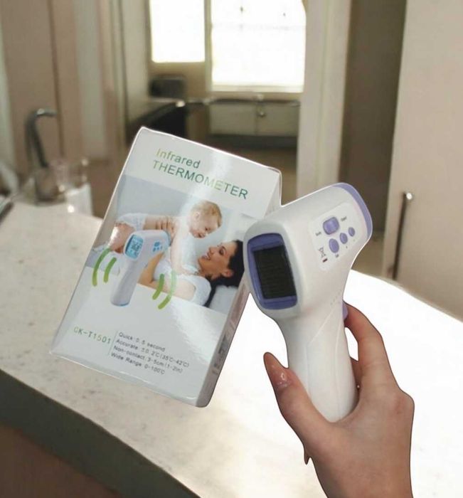 Термометр безконтактний, точно вимірює температуру Non-contact