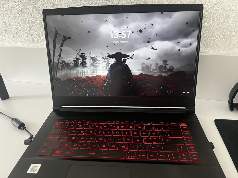Ноутбук msi Gf65 2060 6gb i5 10300h 16 gb 512 ssd