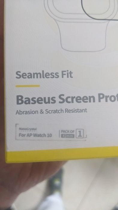 Защитная пленка baseus для apple watch 10 42mm