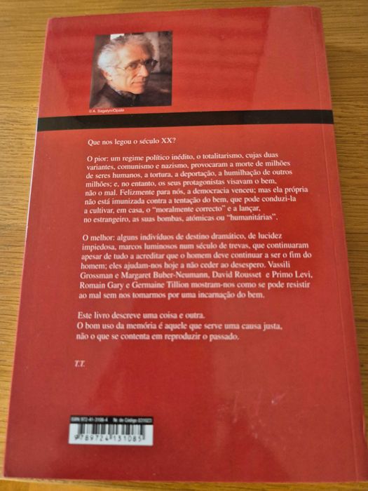 Memória do Mal, Tentação do Bem - Tzvetan Todorov