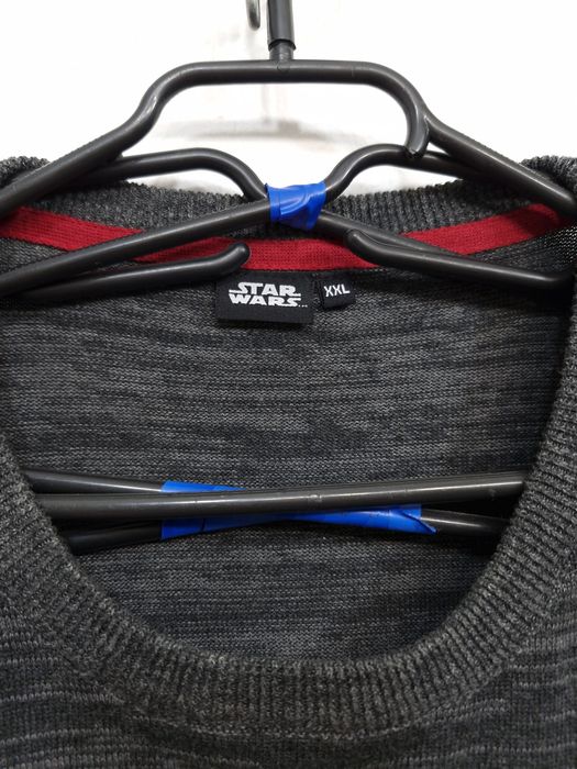 Sweter świąteczny męski z diodami Led świecący Star Wars 2XL XXL