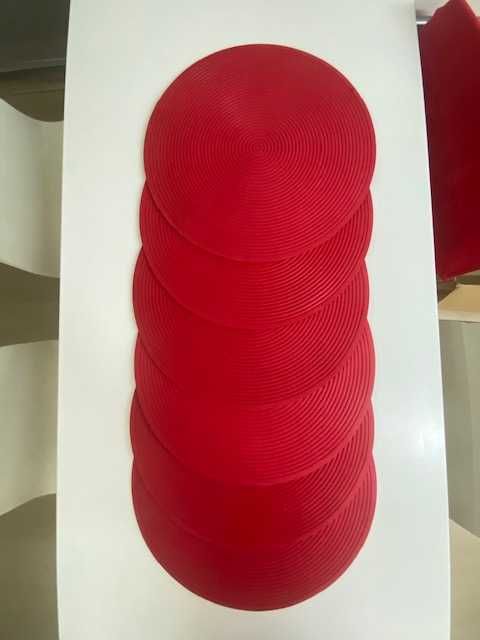 Bases Individuais (6) vermelhas