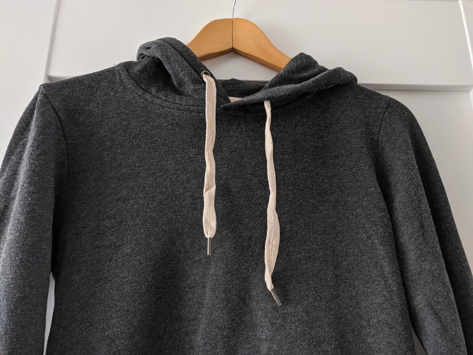 Bluza sportowa z kaprutem szara nowa Twintip S