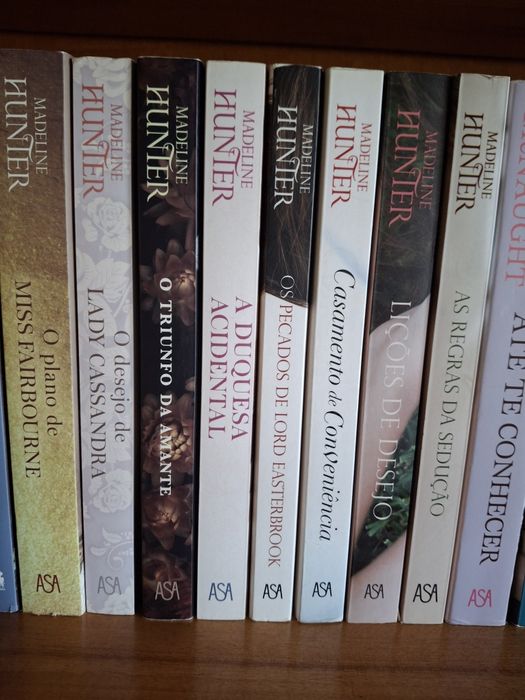 Colecção Livros Madeleine Hunter