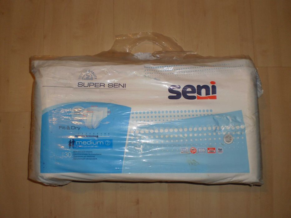 Pampersy pieluchomajtki SUPER SENI 30szt MEDIUM B. tanio!! okazja!!