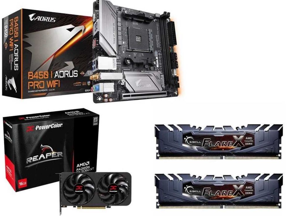 ПК по компонентам Corsair 2000D | 5700X | RX 9600XT 16GB | 32GB DDR4