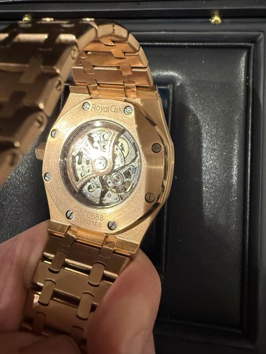 Zegarek w stylu AP Royal Oak • prywatna kolekcja • bardzo dobry