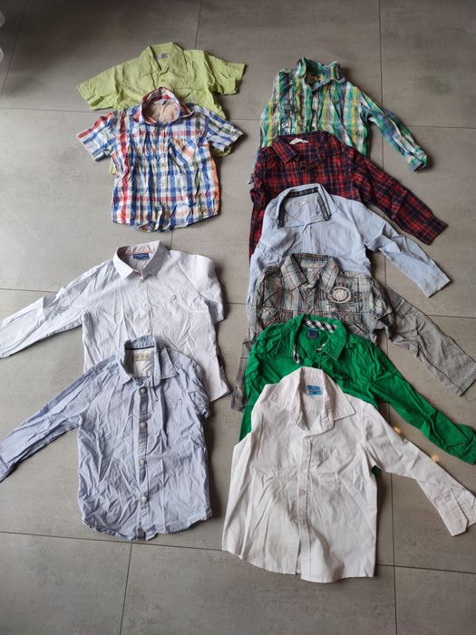 Zestaw ubrań 110 116 chlopak