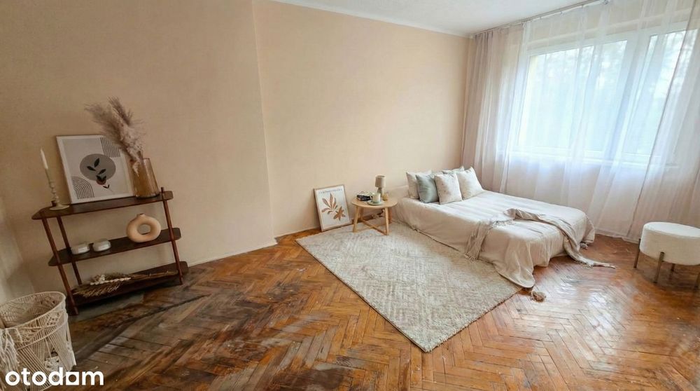 Okazja ! 28m² na 1. piętrze | Niski czynsz 250 zł | Środkowe i ciepłe