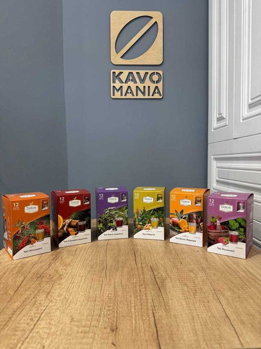 Чай концентрат облепиха, имбирь, малина, смородина Dolce Natura 50гр.