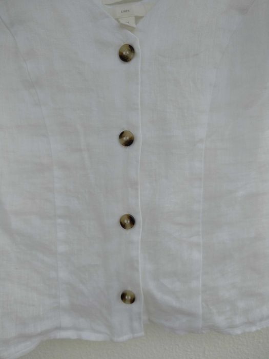 Top de Linho H&M - XS