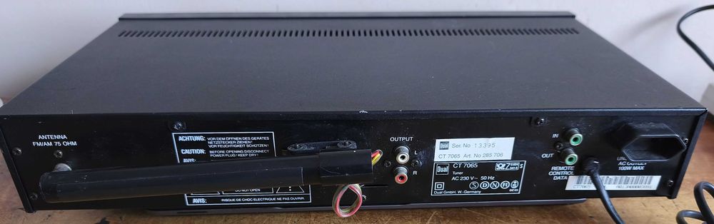 Tuner AM/FM  Dual CT 7065 Studio Concept