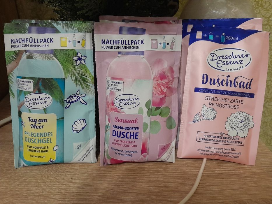 гель для душа веган