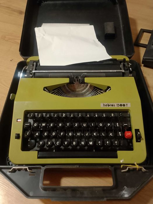 hebros 1300T  maszyna do pisania ANTYK