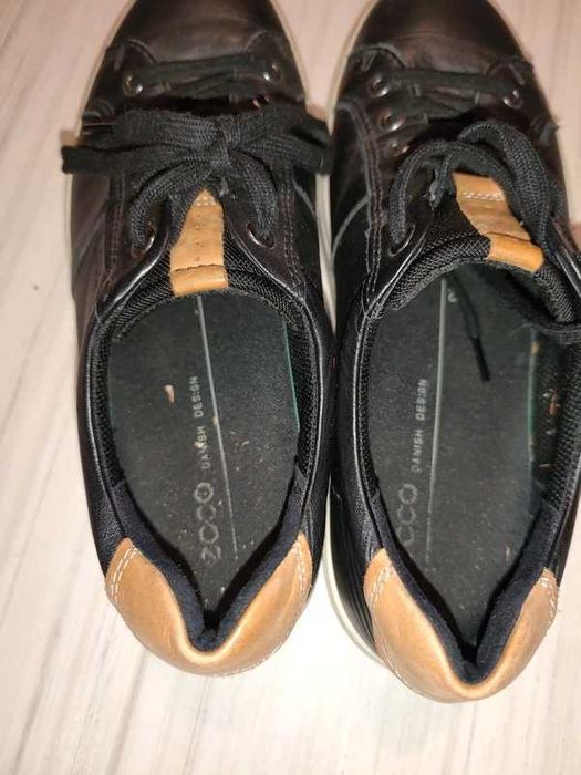 buty męskie Ecco Skórzane sneakersy "Kyle POC" rozm. 42