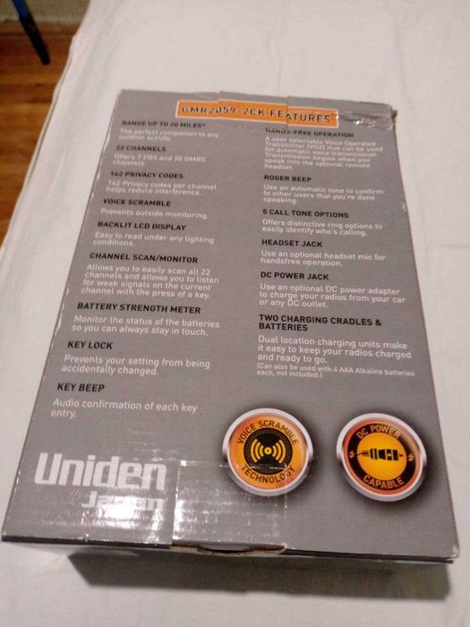2 рації Uniden GMR2059-2CK