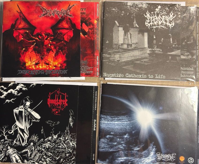 Розпродаж фірмових CD black, death, doom, thrash, industrial по 100грн (частина 3)