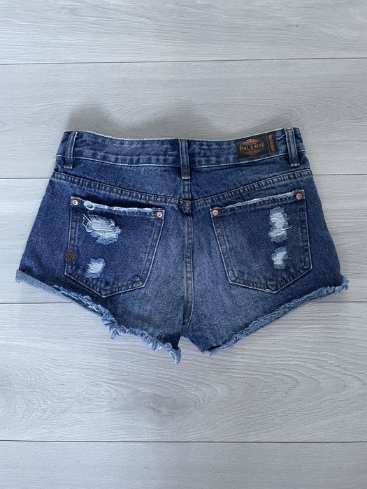 Джинсовые шорты Pull&Bear