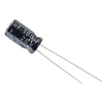 100 condensadores electrolíticos 0.1uf a 1000uf 10v 16v 25v 35v 50v