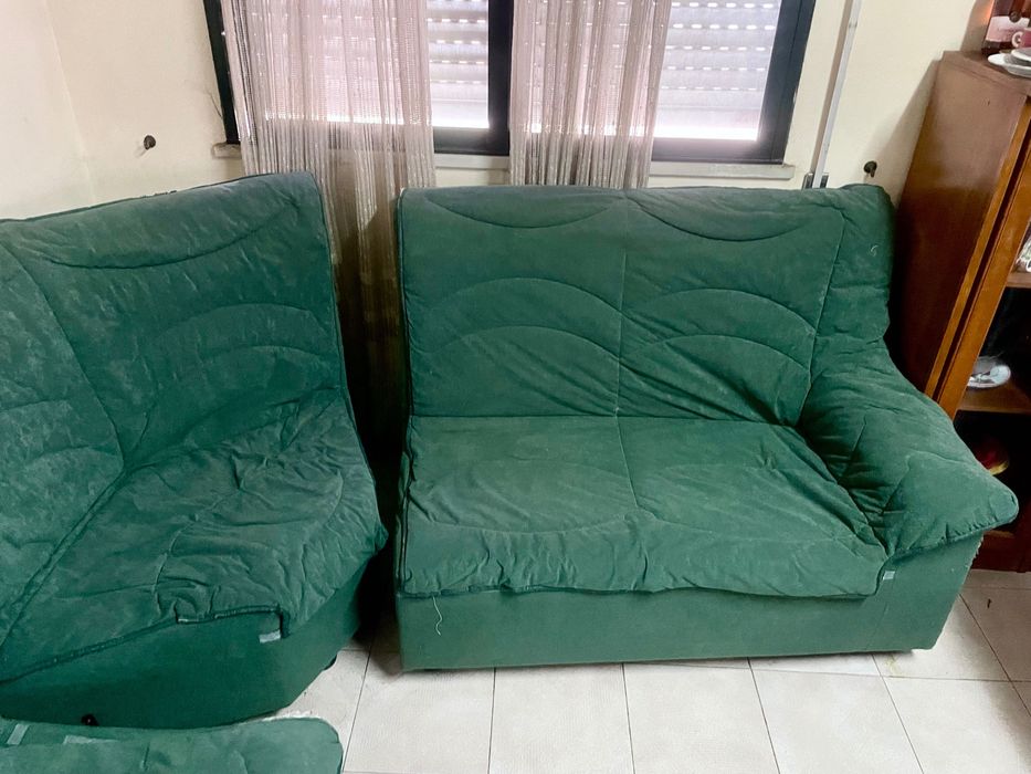 Sofá de canto 7 lugares