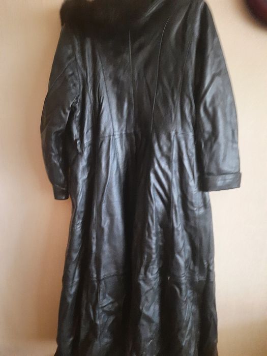 Плащ     шкіряний