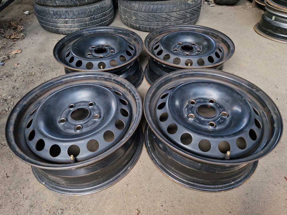 Стальные диски/Металеві R15 5x112 Altea/Octavia/Caddy/Golf 5/Touran