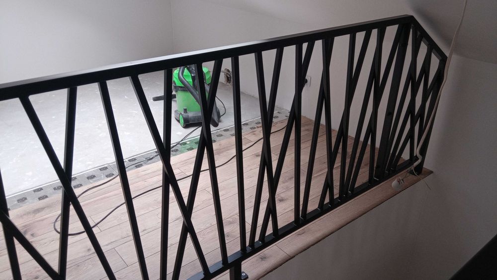 Balustrada wewnętrzna zewnętrzna loft nowoczesny styl schody balkon