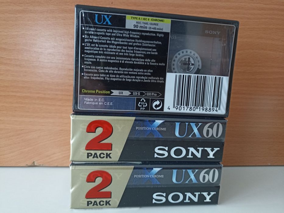 Cassetes Sony UX
