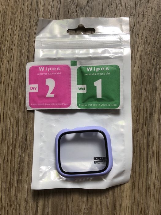 Скло/покриття для AppleWatch 7, 41 см бузковий