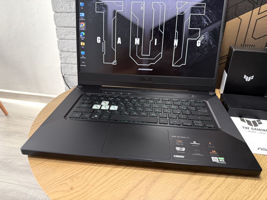 Asus DASH F15/RTX3060-6GB/2025/DD4/Пишіть перед замовленням!! (Б/у)