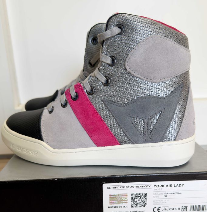 Botas NOVAS Dainese Senhora, York Air Lady. 33% DESCONTO. Nr 37