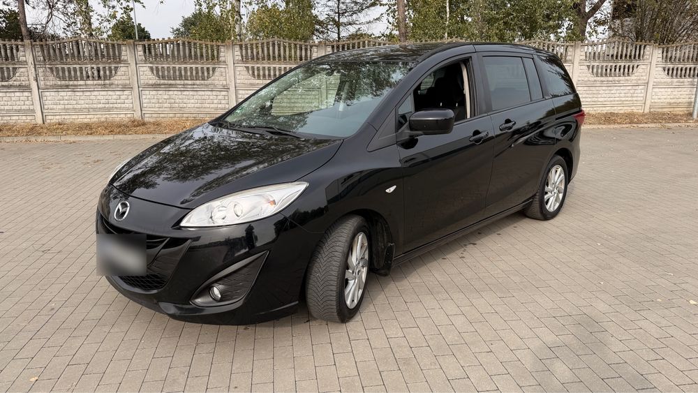 Mazda 5 1.6 MZ-CD LIFT 2012 7 osobowa,nowy rozrzad,niski przebieg,oplacona,bez wkladu